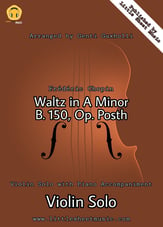 Waltz in A Minor B. 150, Op. Posth P.O.D cover